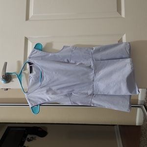 Sleeveless poplin top